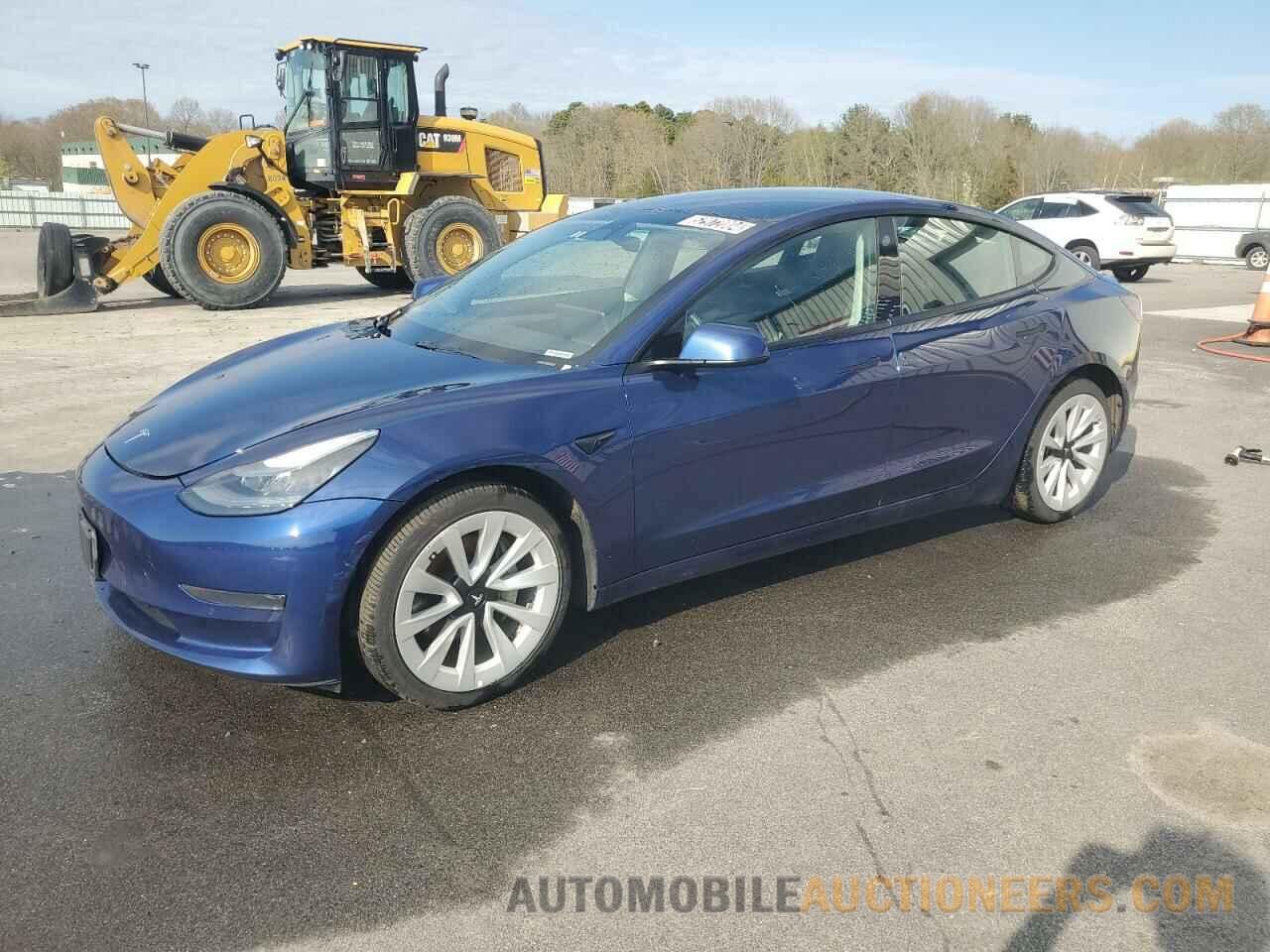 5YJ3E1EA7NF190281 TESLA MODEL 3 2022