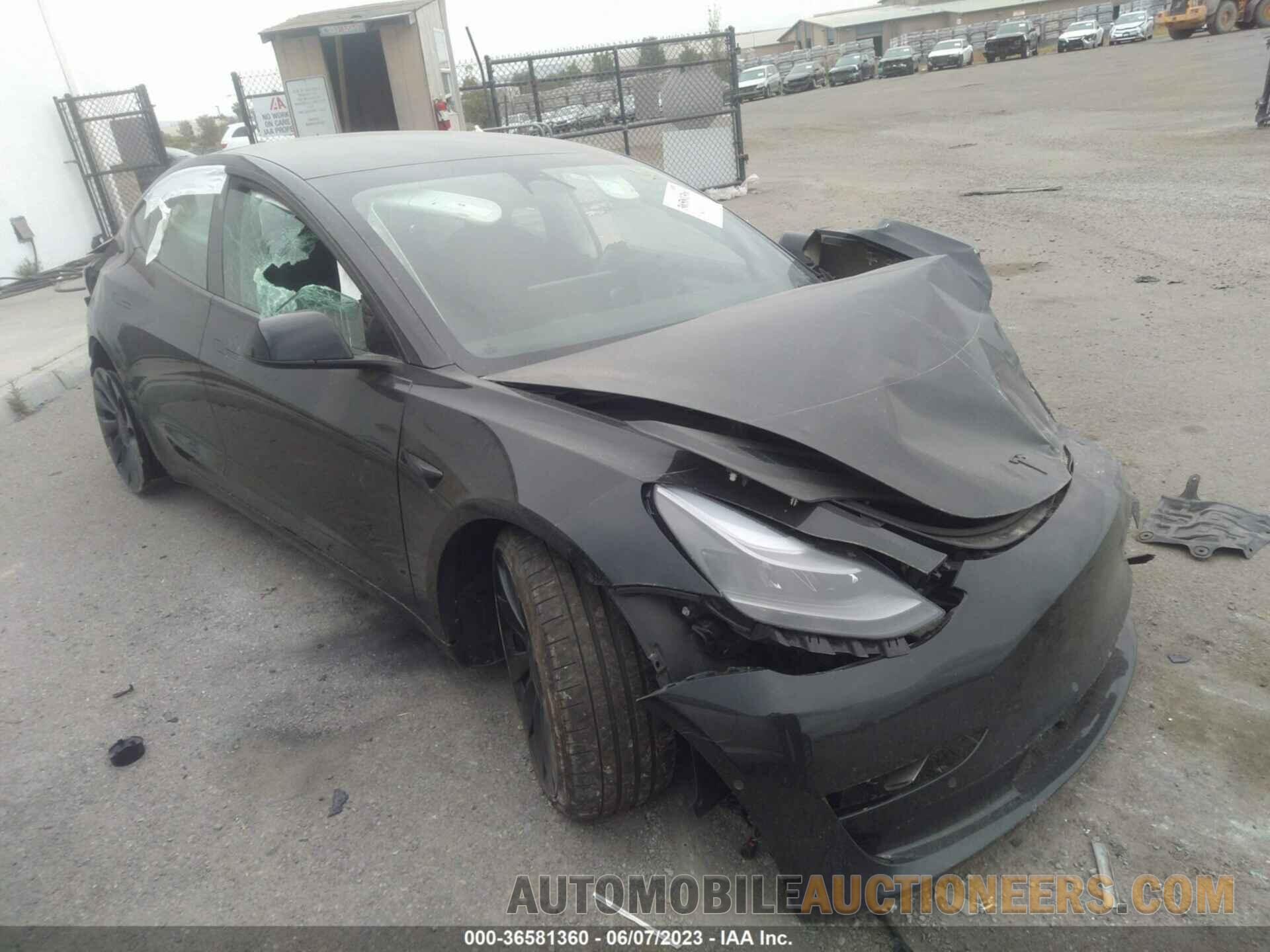 5YJ3E1EA7NF211033 TESLA MODEL 3 2022