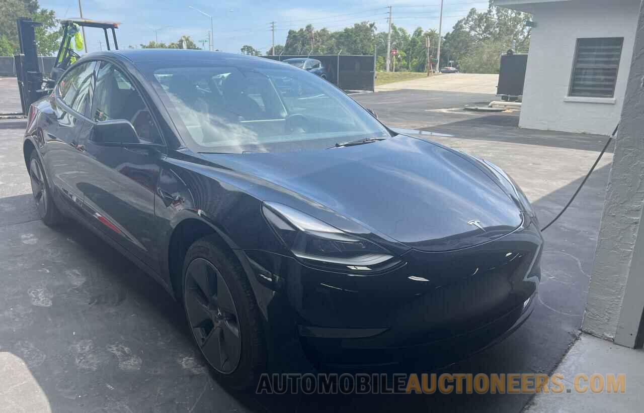 5YJ3E1EA7NF288856 TESLA MODEL 3 2022