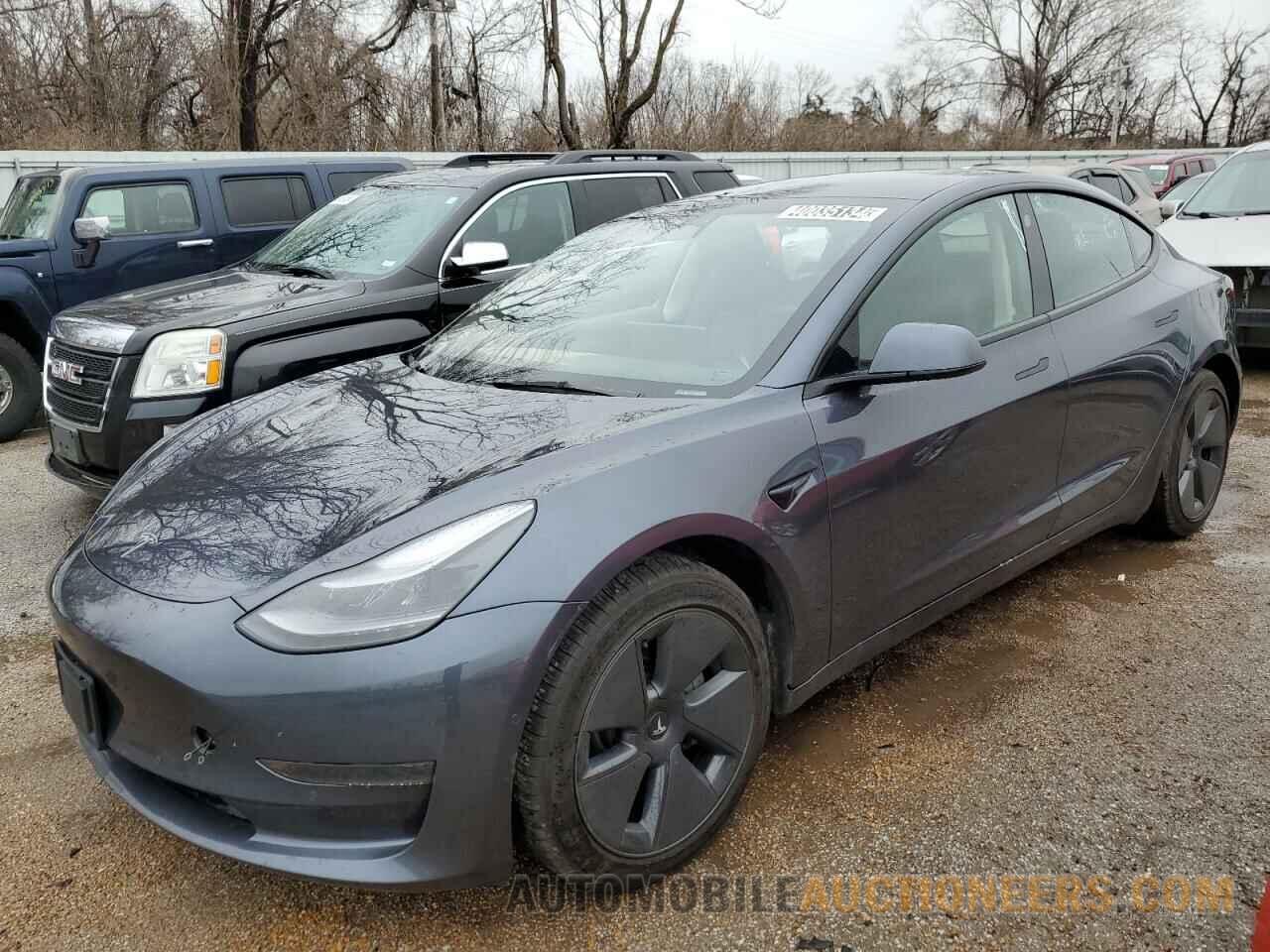 5YJ3E1EA7NF290820 TESLA MODEL 3 2022