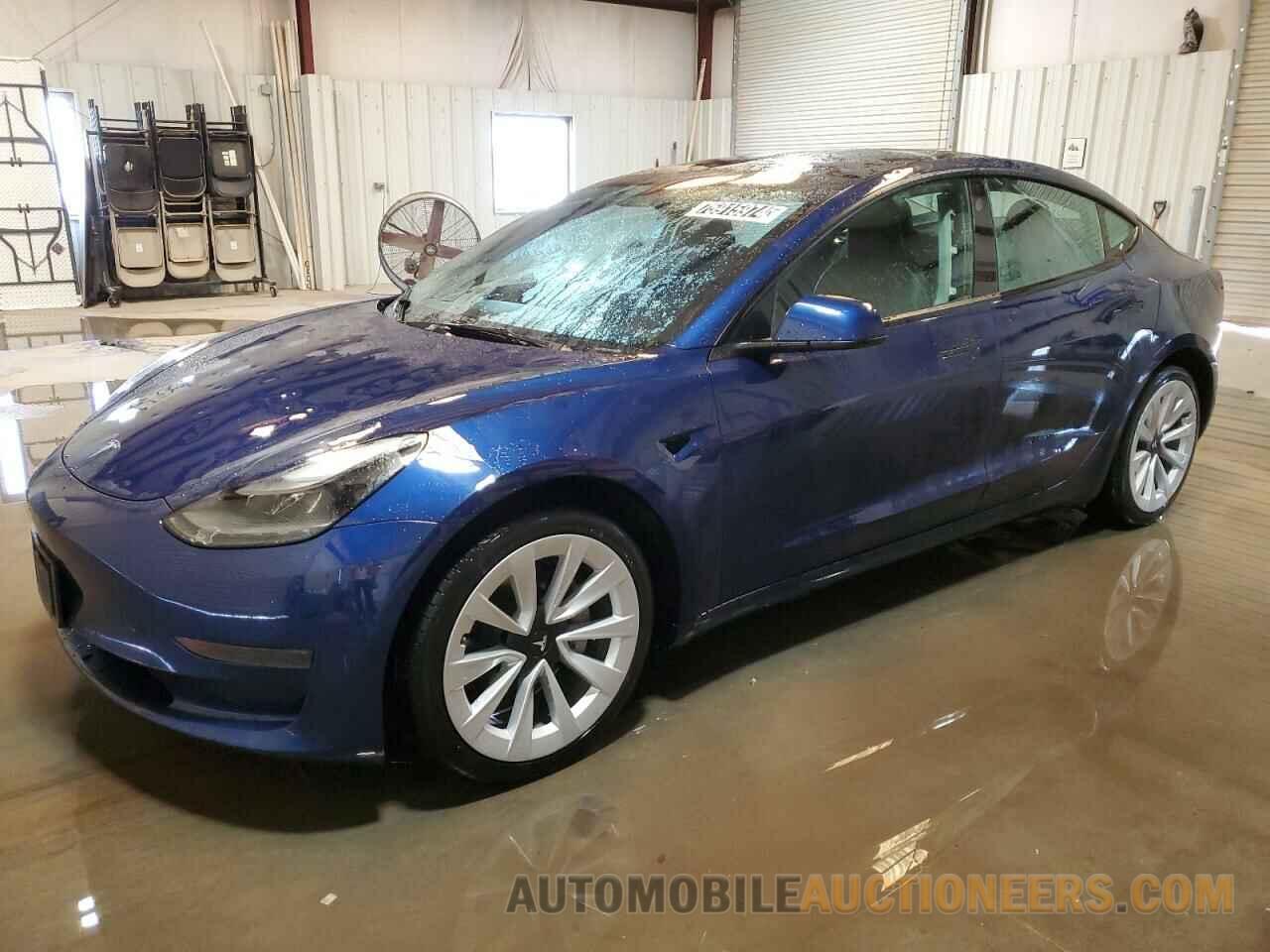 5YJ3E1EA7NF303968 TESLA MODEL 3 2022