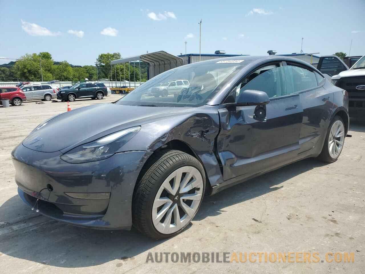 5YJ3E1EA7NF313156 TESLA MODEL 3 2022