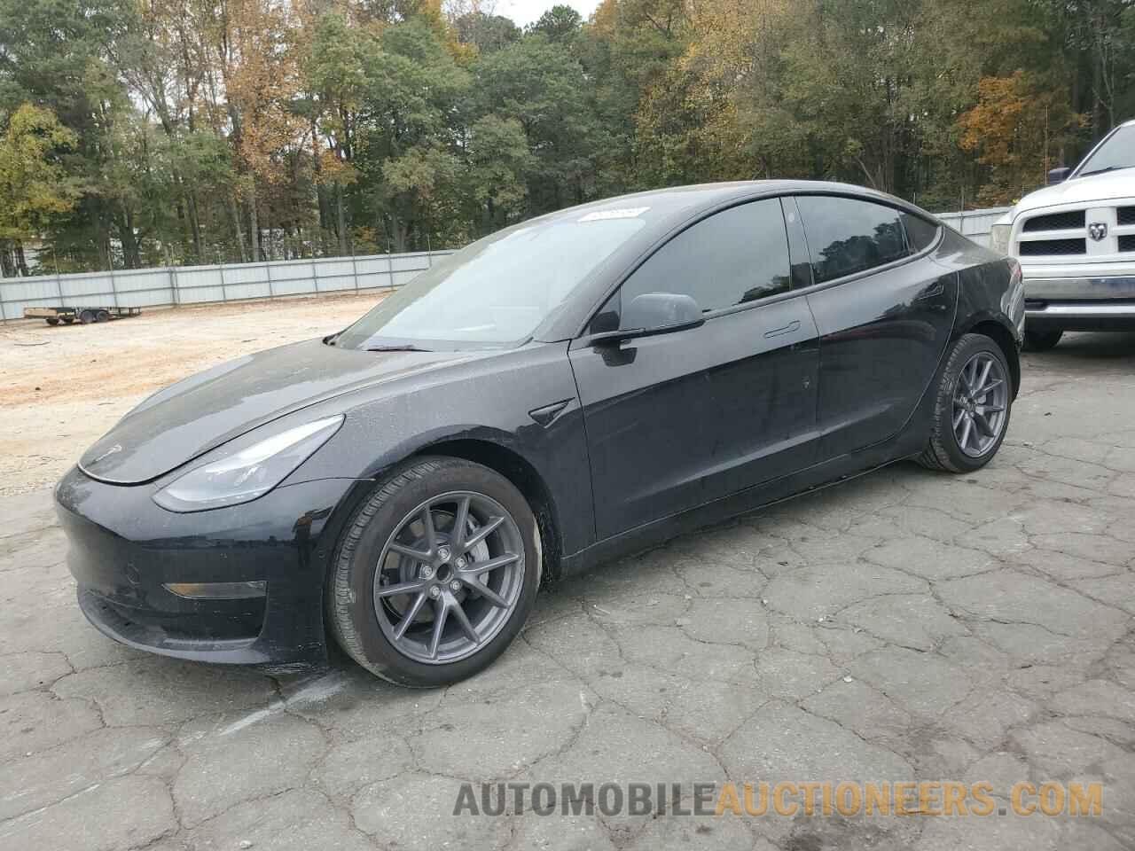 5YJ3E1EA7NF319250 TESLA MODEL 3 2022