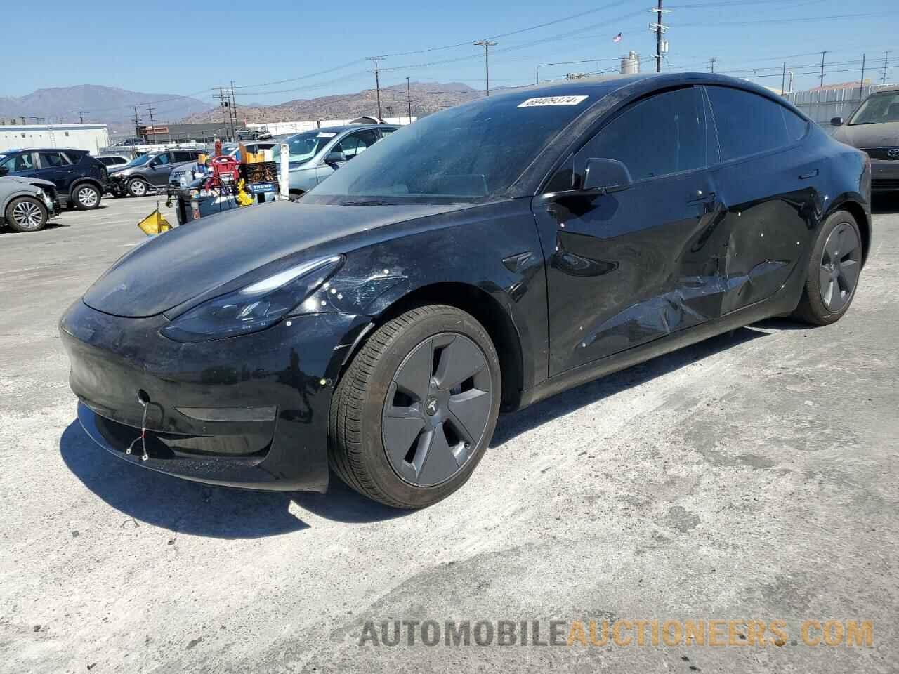 5YJ3E1EA7NF359036 TESLA MODEL 3 2022