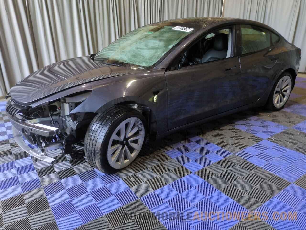 5YJ3E1EA7NF368822 TESLA MODEL 3 2022