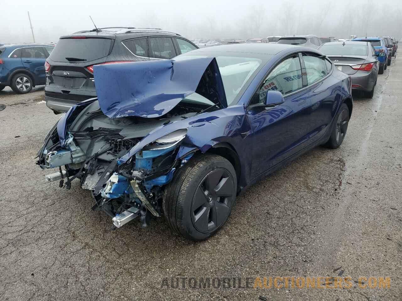 5YJ3E1EA7NF368870 TESLA MODEL 3 2022