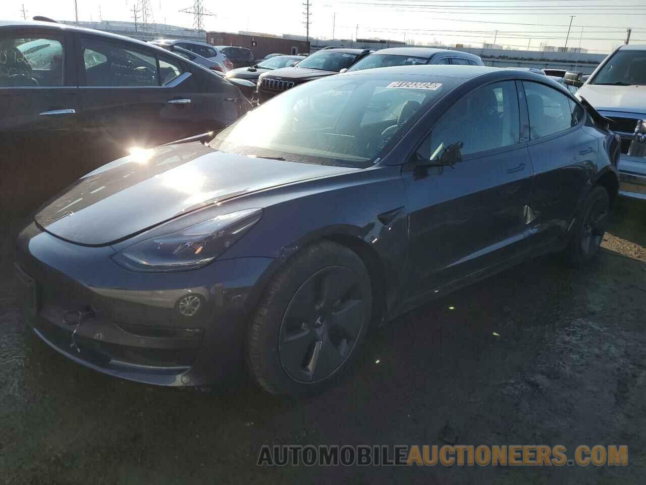 5YJ3E1EA7NF369730 TESLA MODEL 3 2022