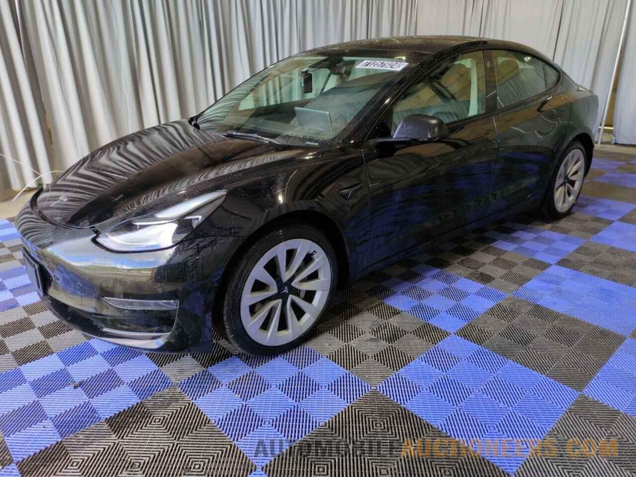 5YJ3E1EA7NF370599 TESLA MODEL 3 2022