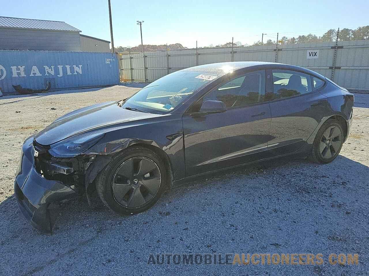 5YJ3E1EA7NF370683 TESLA MODEL 3 2022