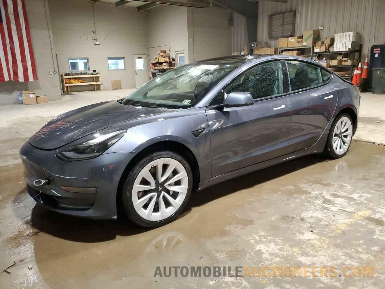 5YJ3E1EA7NF370988 TESLA MODEL 3 2022