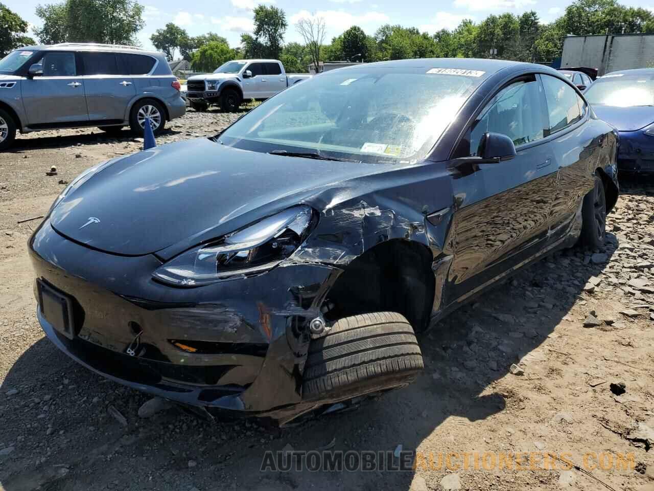 5YJ3E1EA7NF371655 TESLA MODEL 3 2022