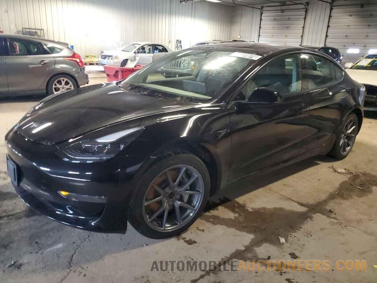 5YJ3E1EA7NF371669 TESLA MODEL 3 2022