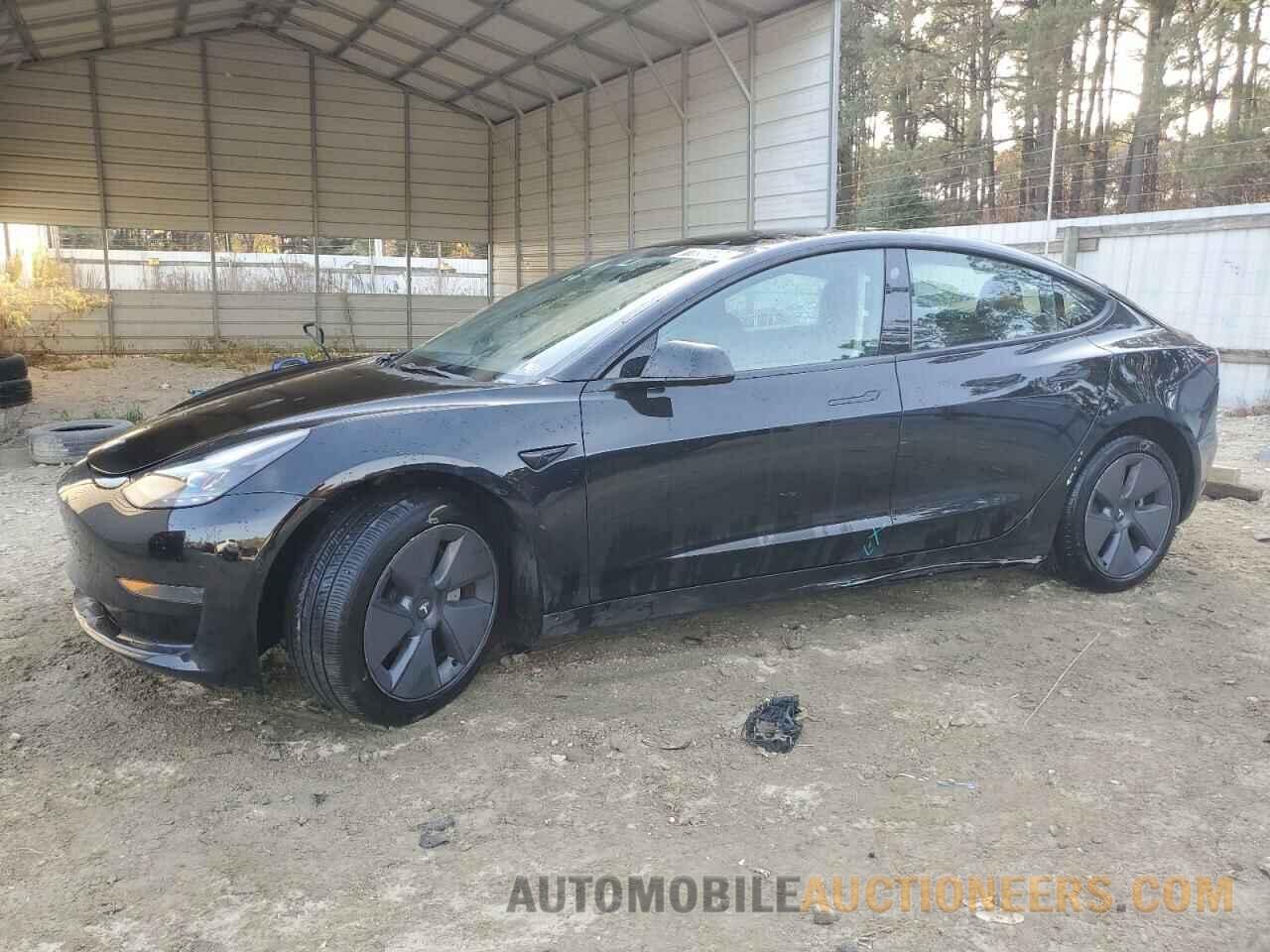 5YJ3E1EA7NF371672 TESLA MODEL 3 2022