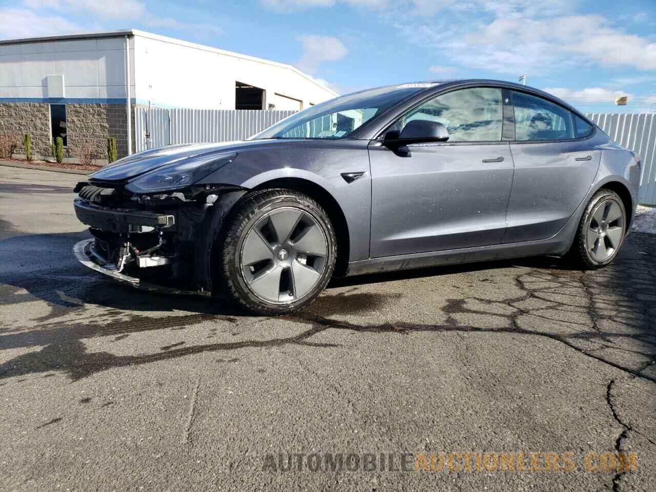 5YJ3E1EA7NF372496 TESLA MODEL 3 2022