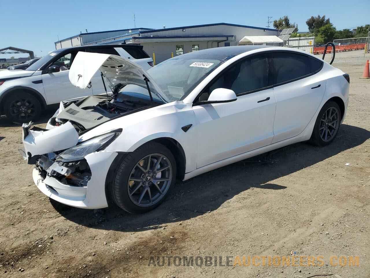 5YJ3E1EA7NF373311 TESLA MODEL 3 2022