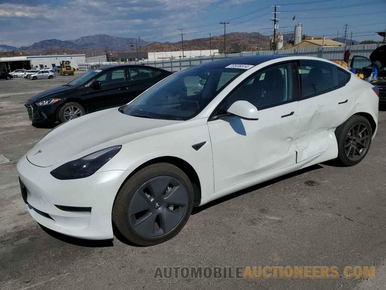 5YJ3E1EA7PF397384 TESLA MODEL 3 2023