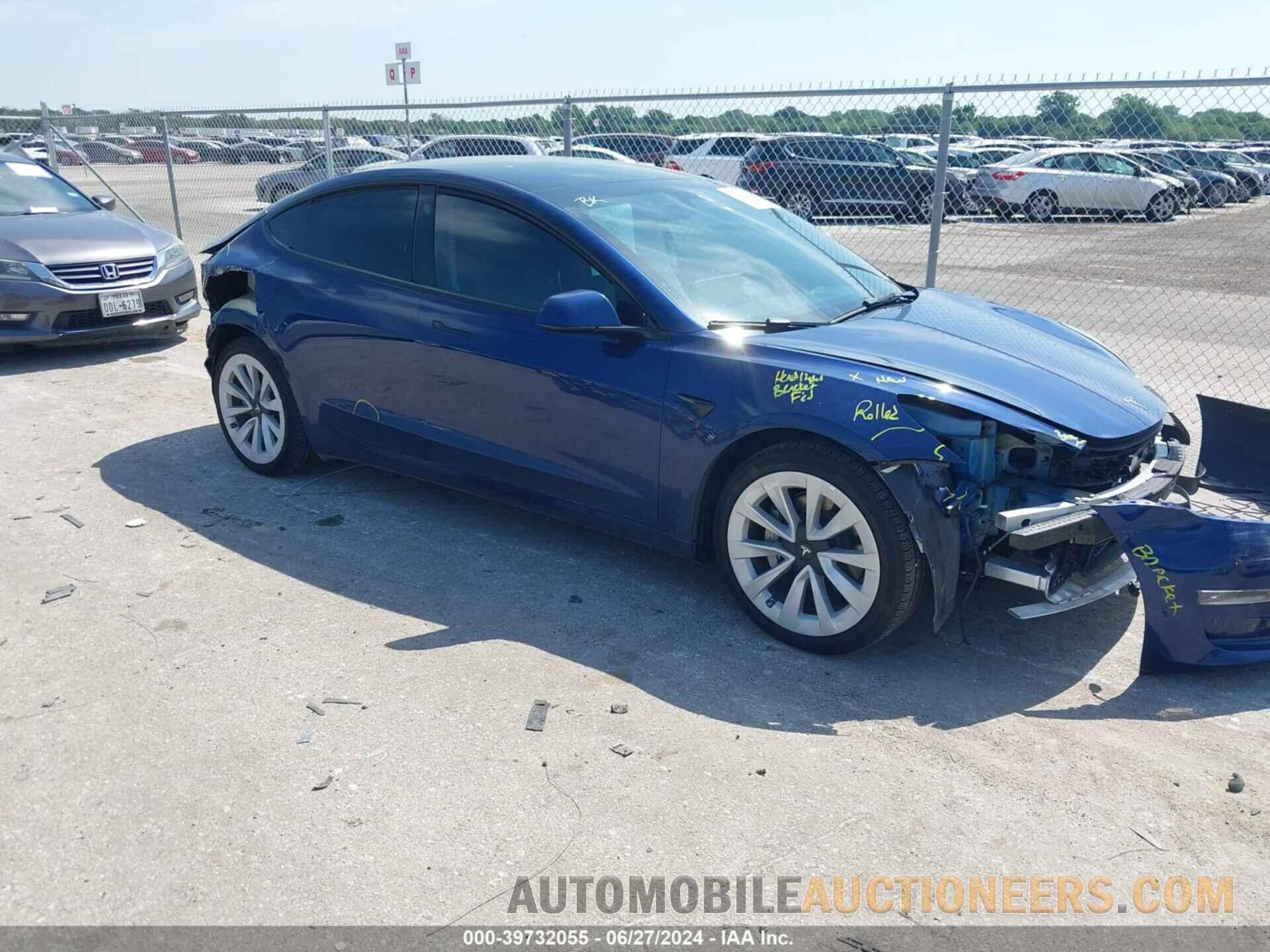 5YJ3E1EA7PF407380 TESLA MODEL 3 2023