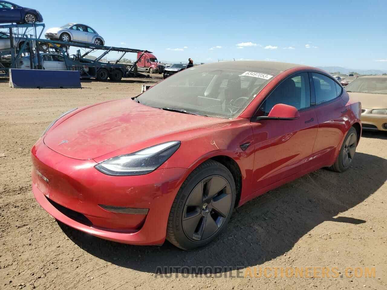 5YJ3E1EA7PF448334 TESLA MODEL 3 2023