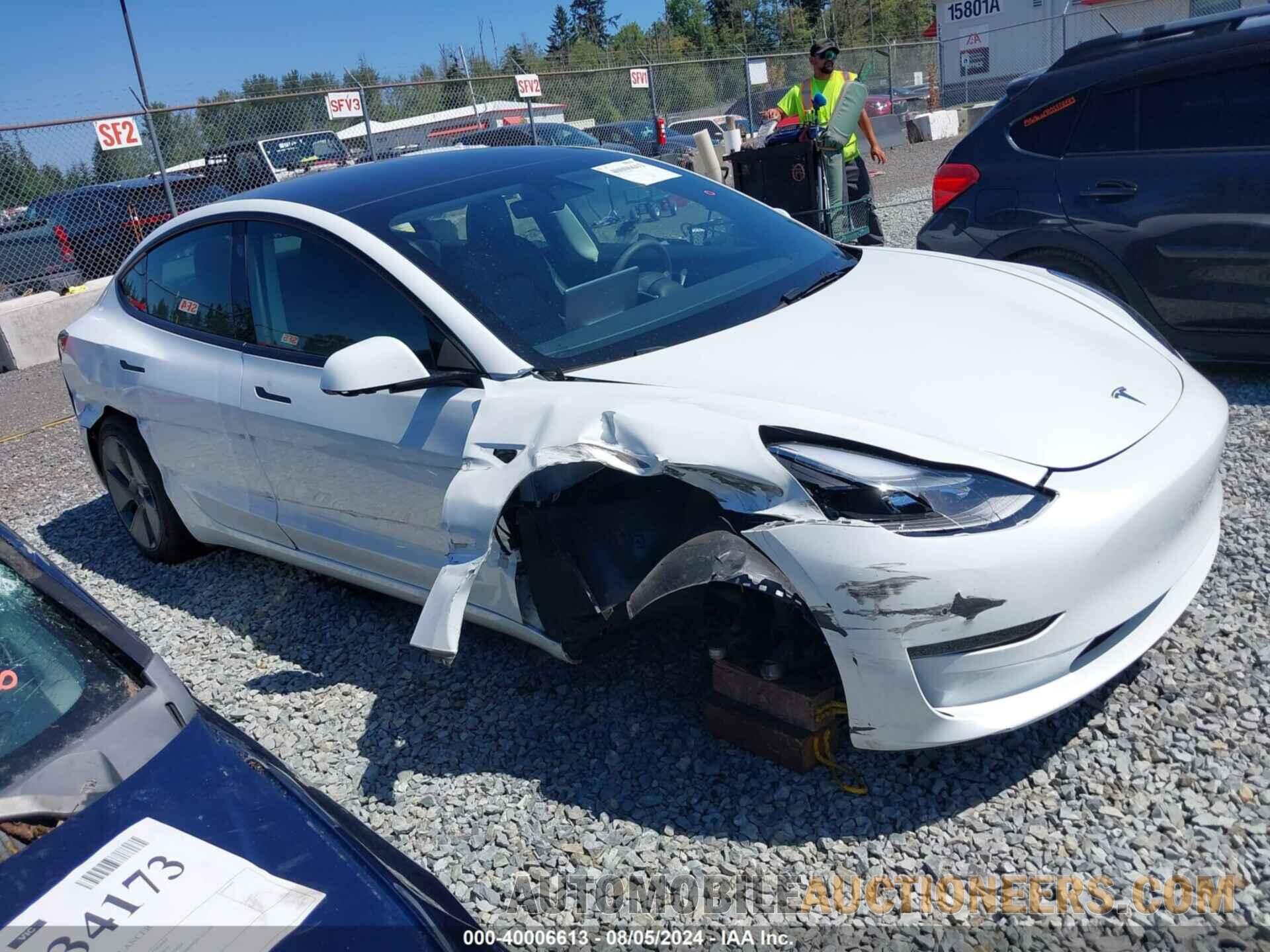 5YJ3E1EA7PF458636 TESLA MODEL 3 2023