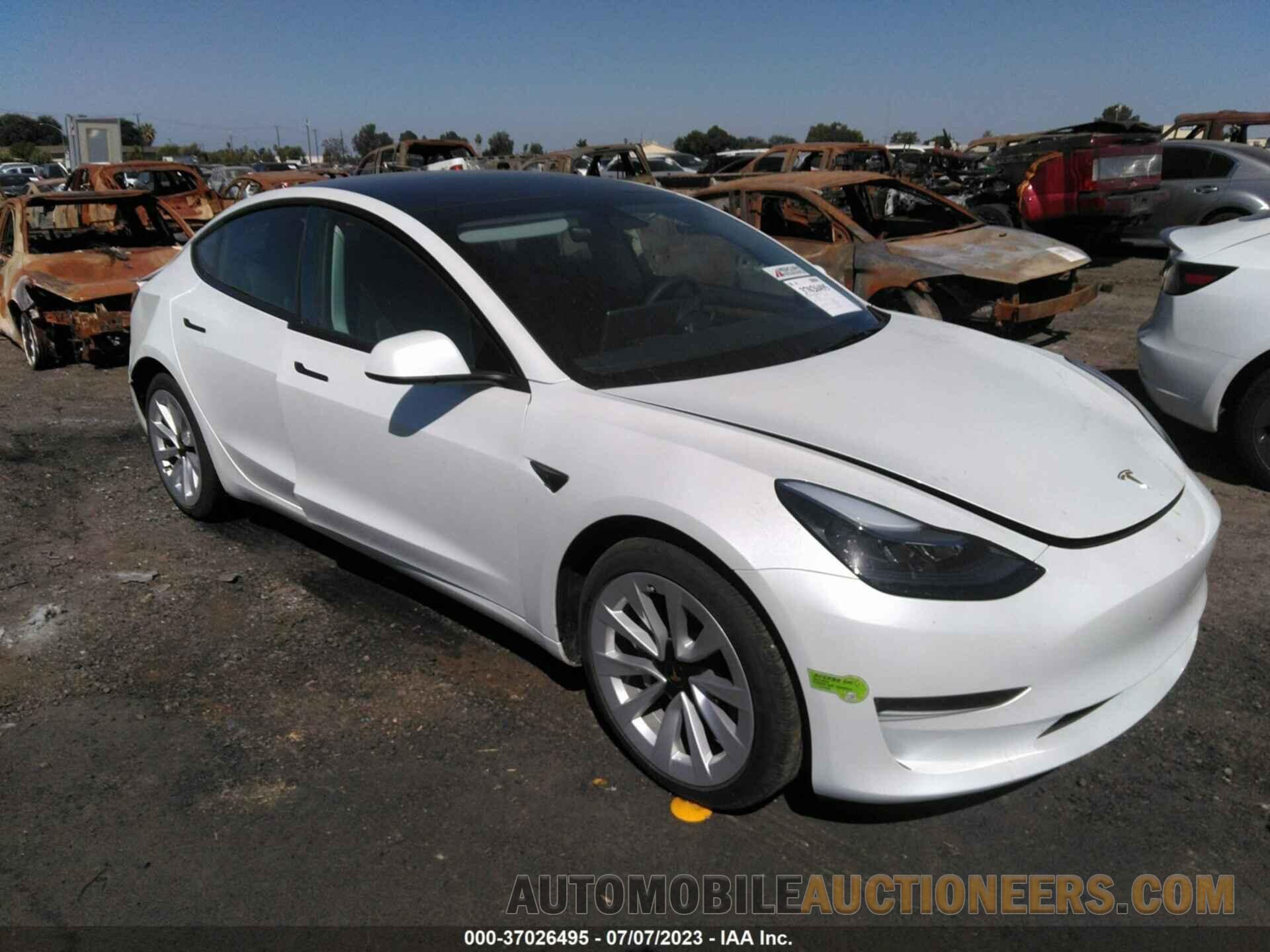 5YJ3E1EA7PF472522 TESLA MODEL 3 2023