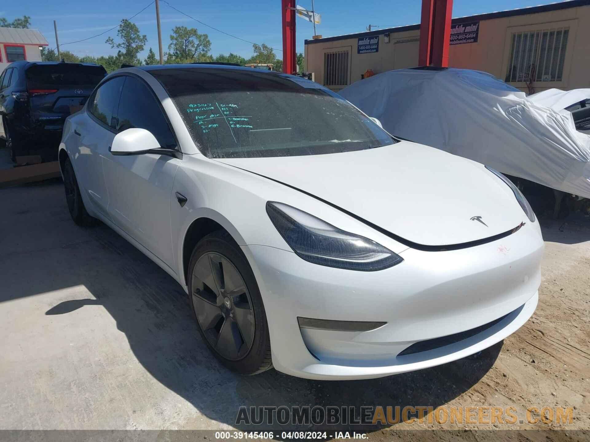 5YJ3E1EA7PF485612 TESLA MODEL 3 2023