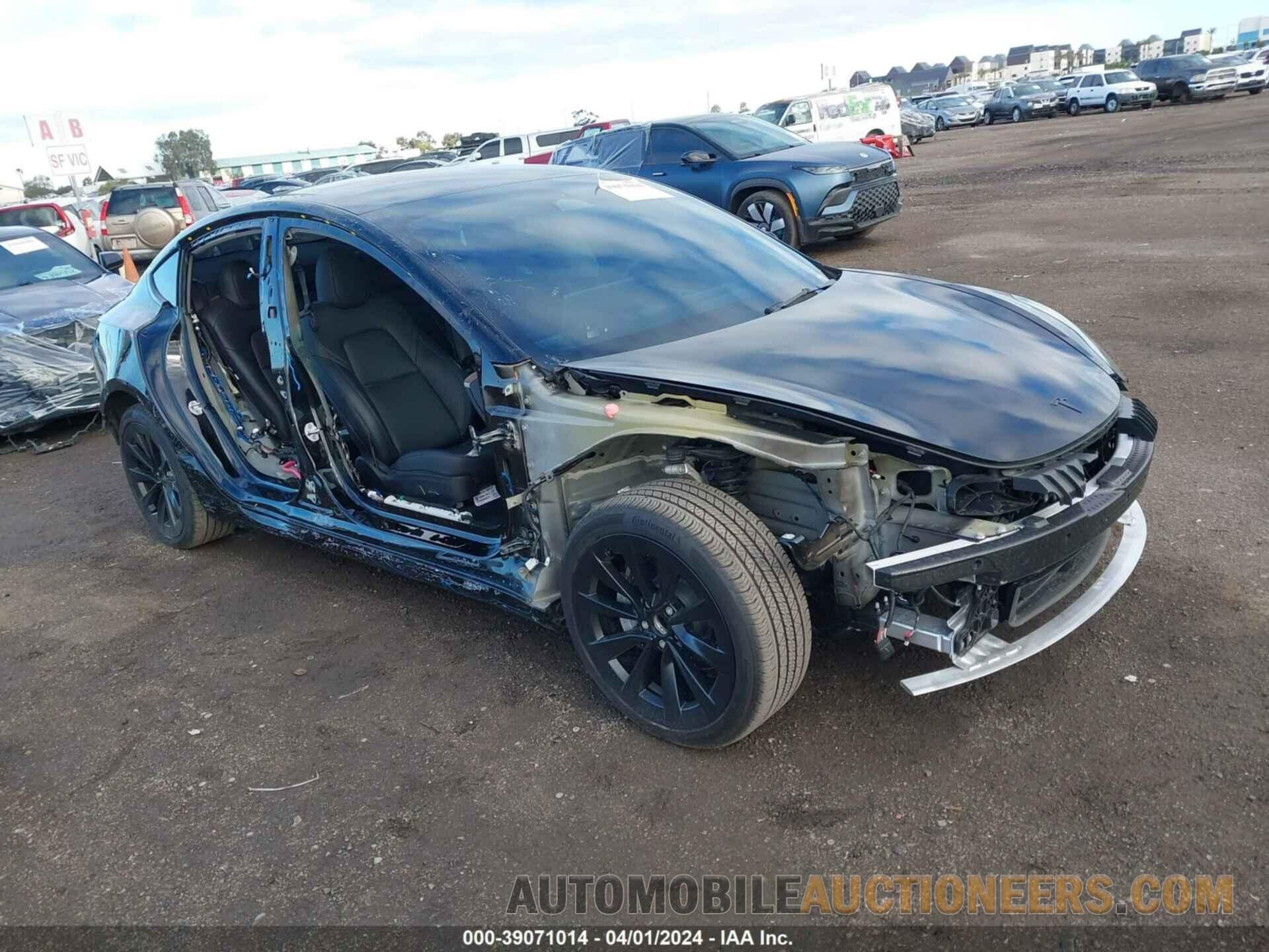 5YJ3E1EA7PF493452 TESLA MODEL 3 2023