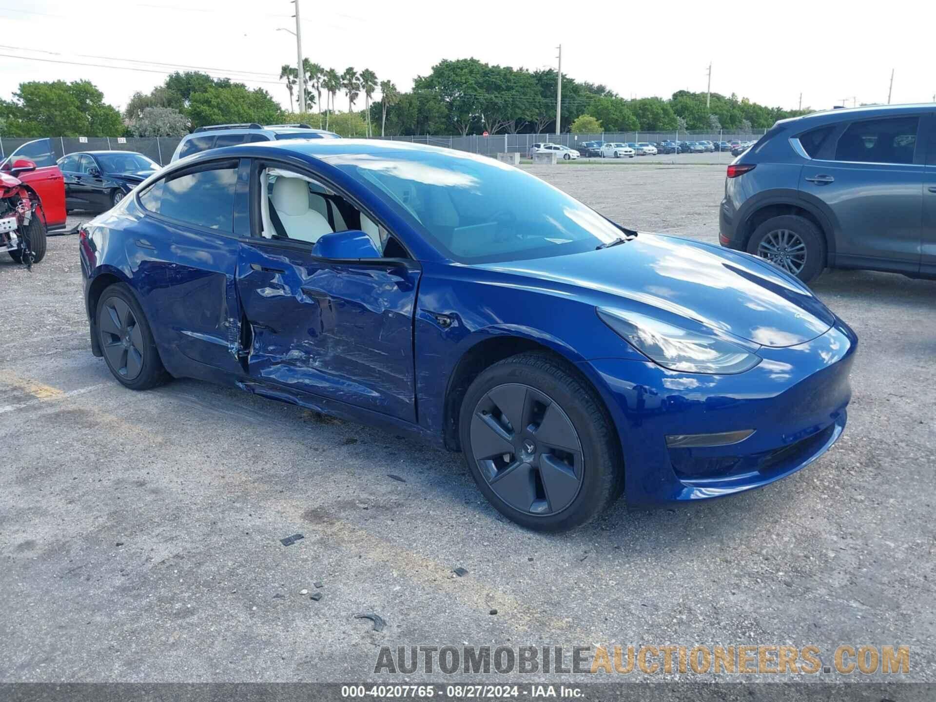 5YJ3E1EA7PF499199 TESLA MODEL 3 2023