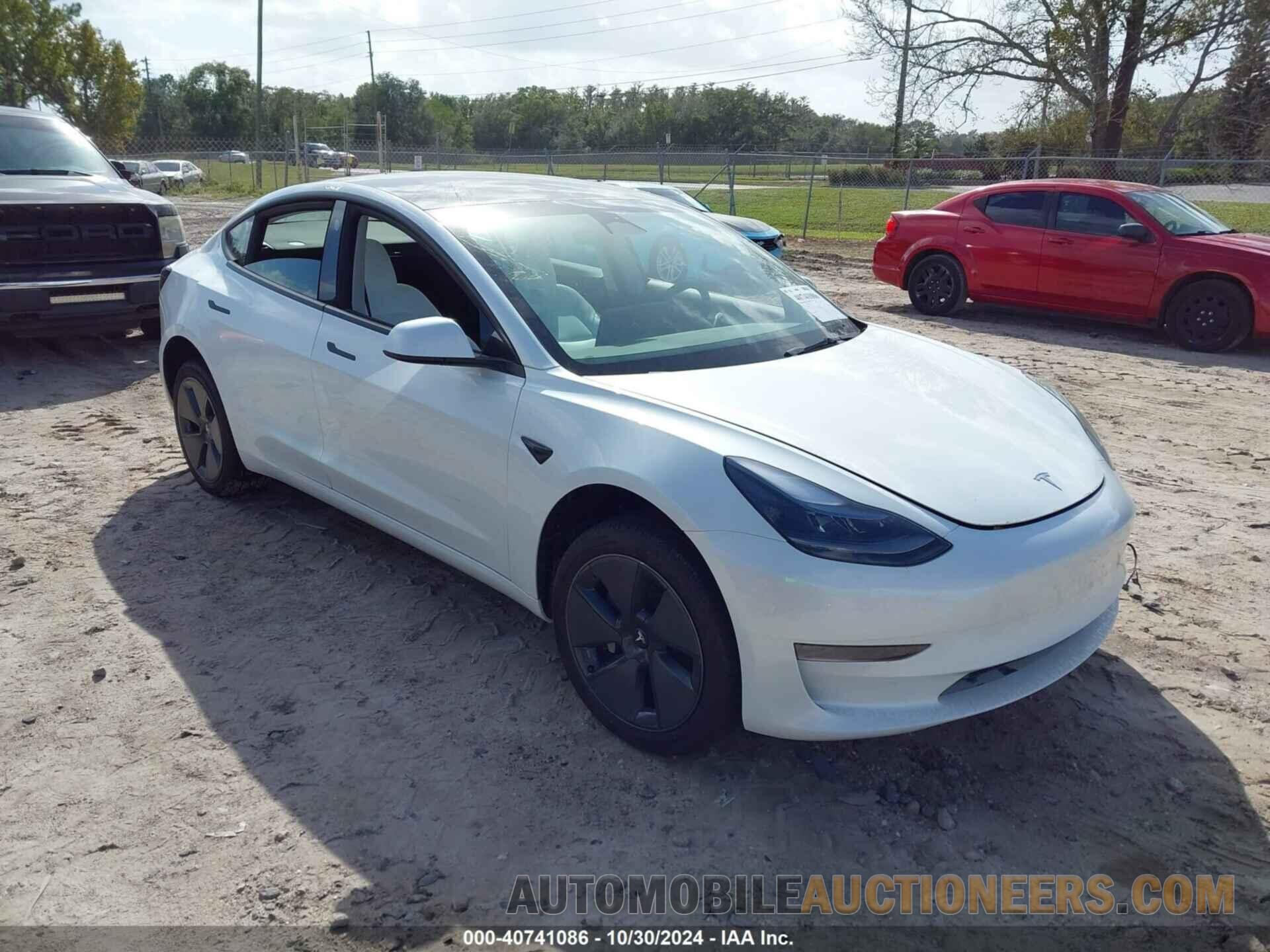 5YJ3E1EA7PF516762 TESLA MODEL 3 2023