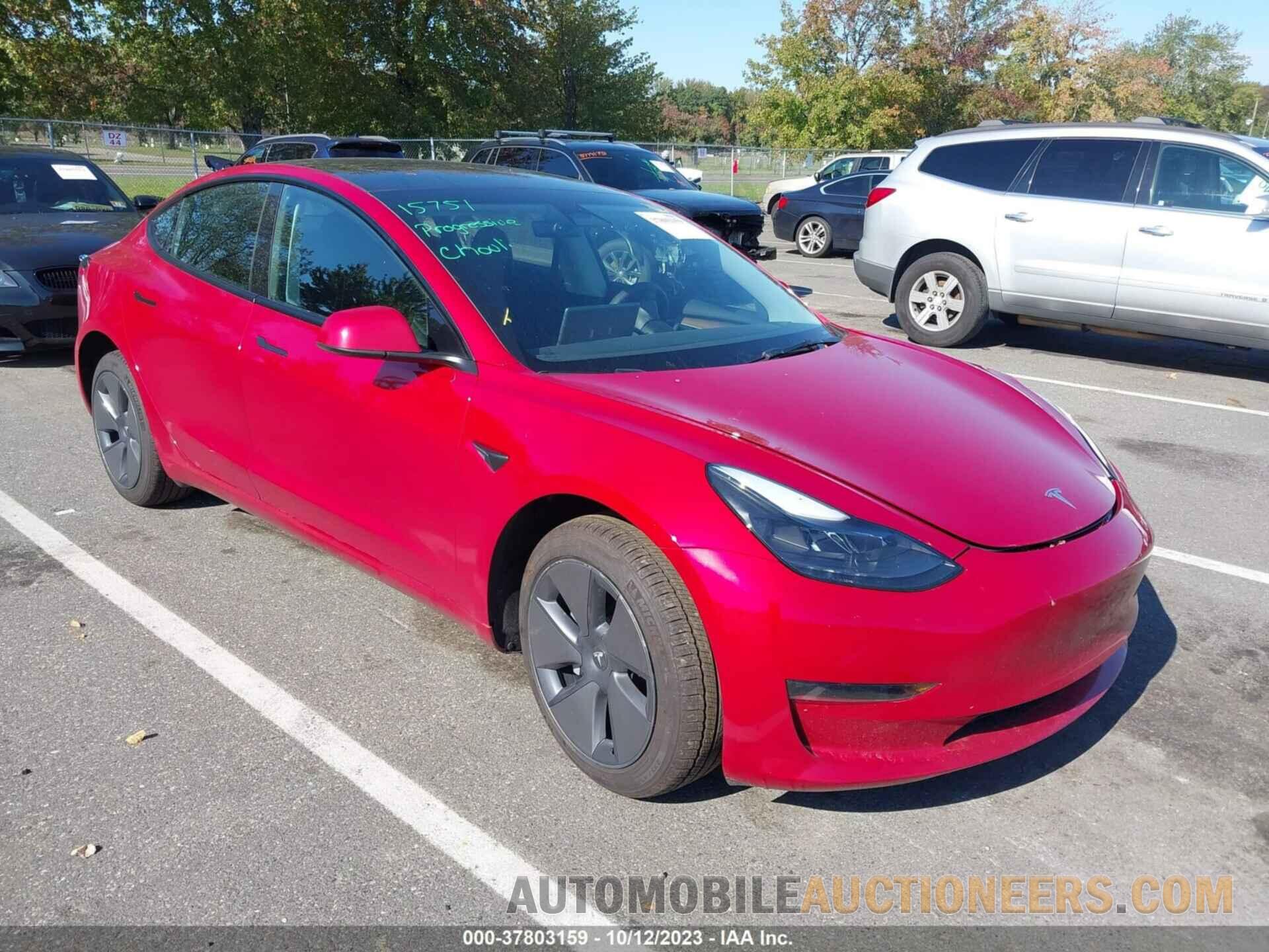 5YJ3E1EA7PF555500 TESLA MODEL 3 2023