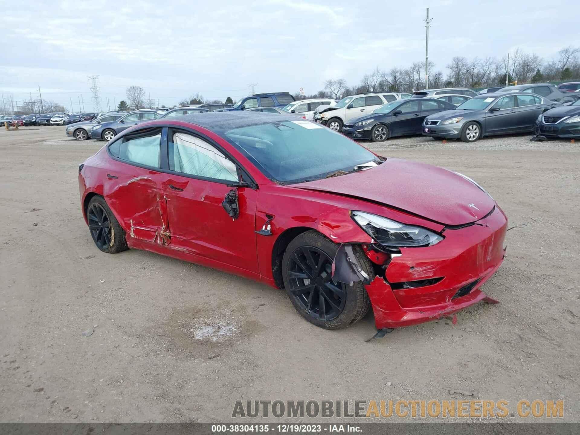 5YJ3E1EA7PF568196 TESLA MODEL 3 2023