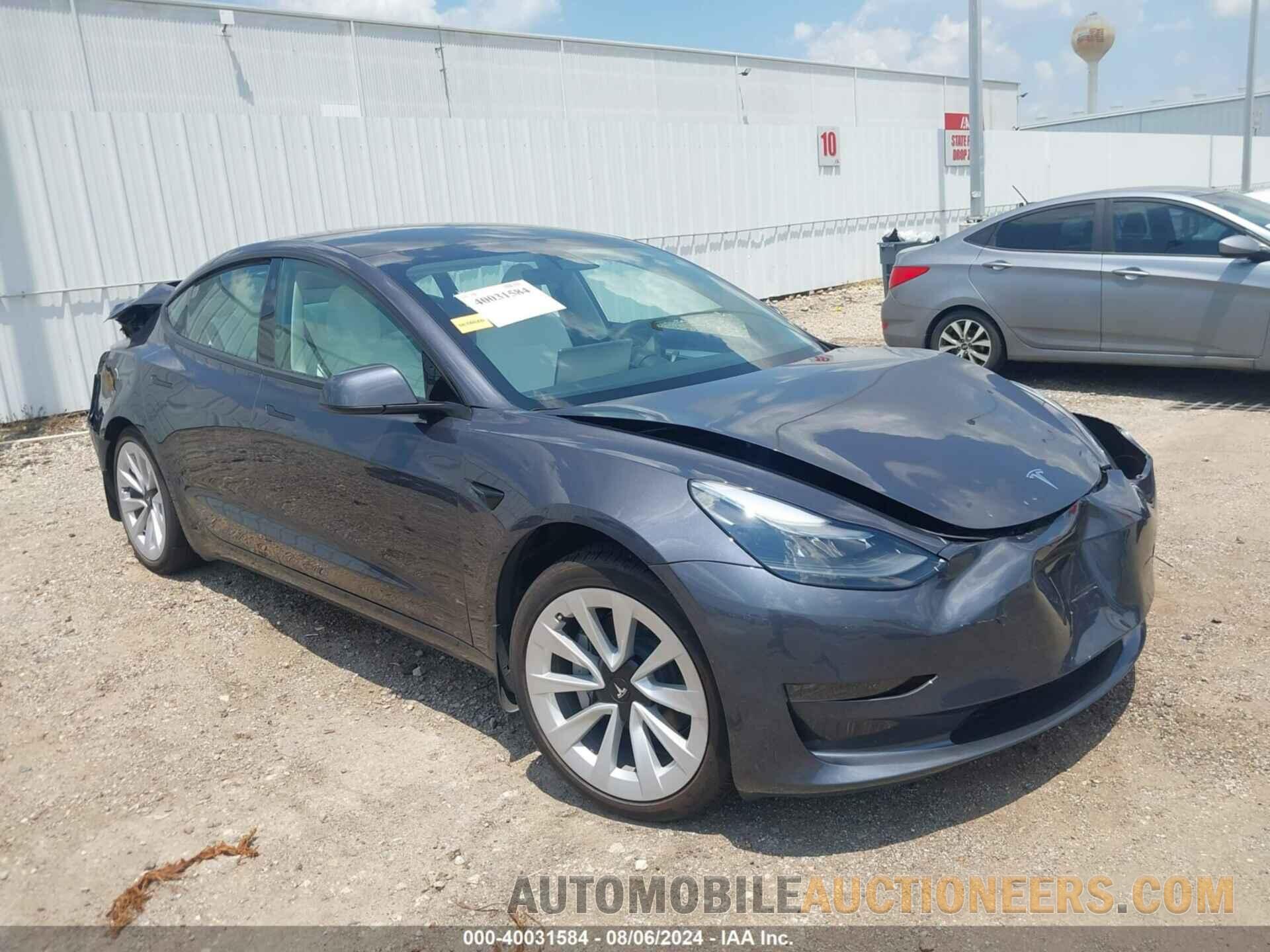 5YJ3E1EA7PF651658 TESLA MODEL 3 2023