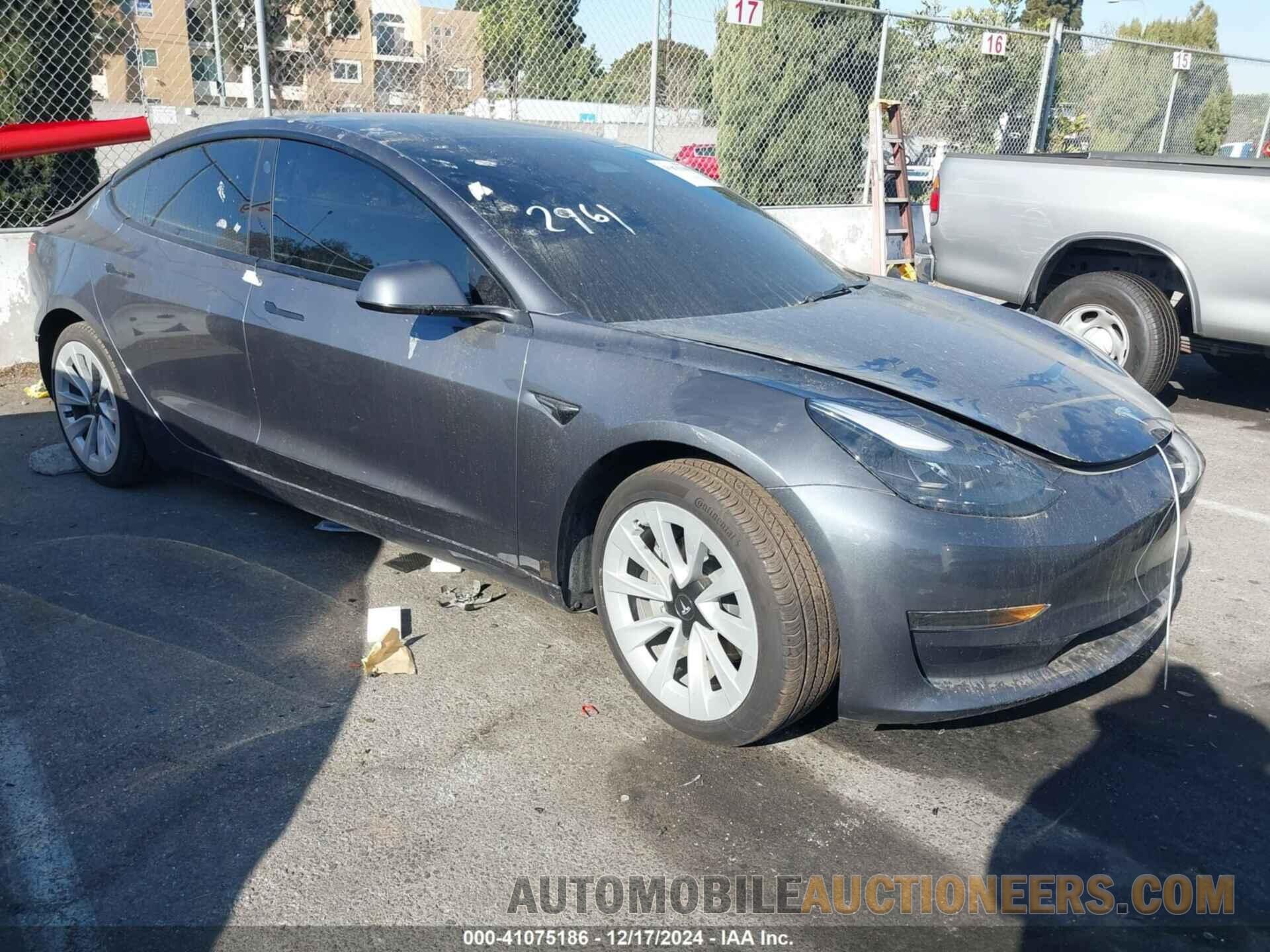 5YJ3E1EA7PF652860 TESLA MODEL 3 2023