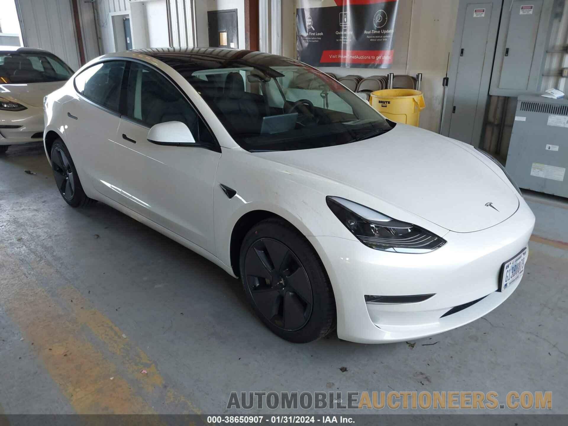 5YJ3E1EA7PF712054 TESLA MODEL 3 2023