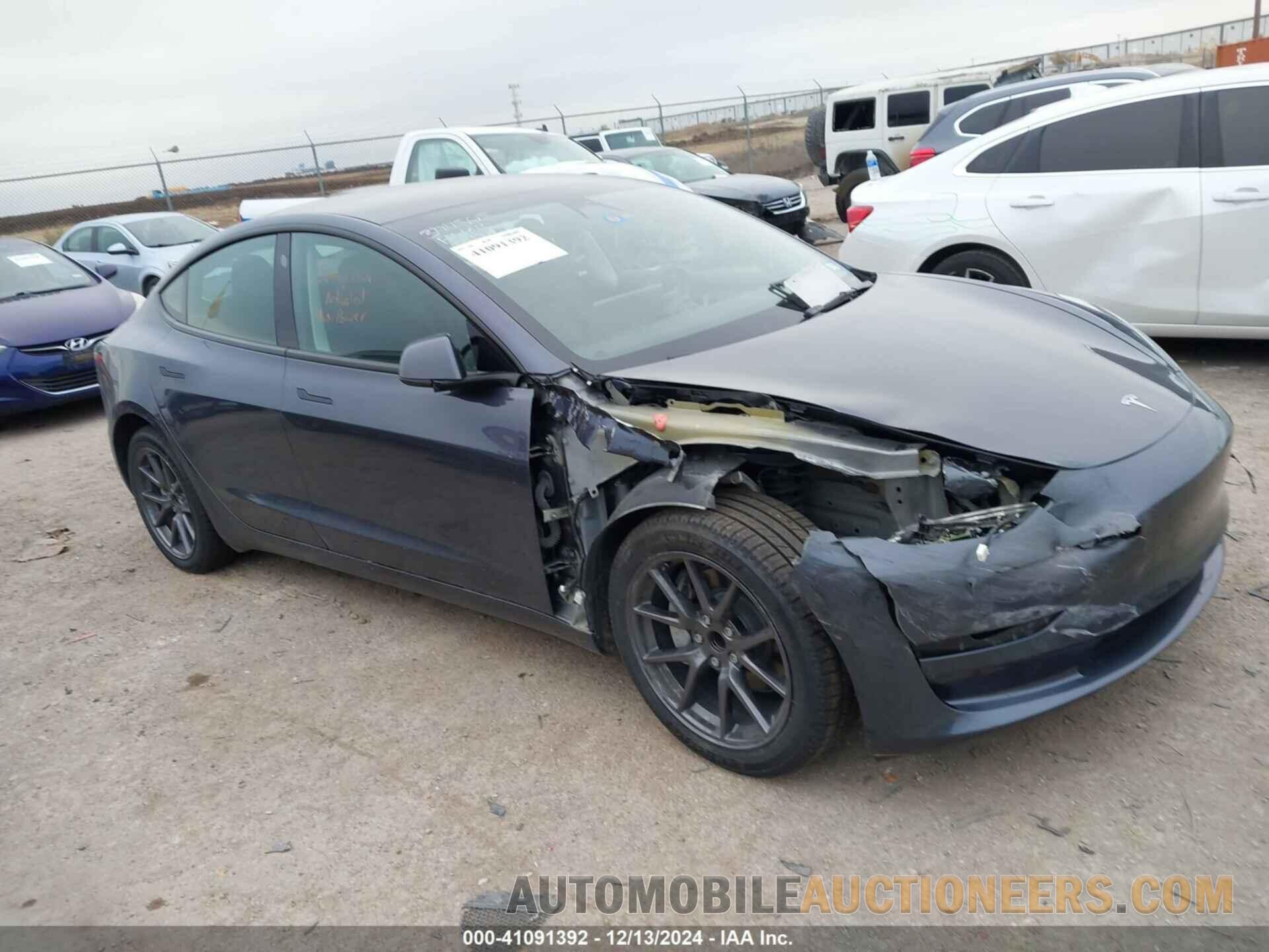 5YJ3E1EA7PF712930 TESLA MODEL 3 2023