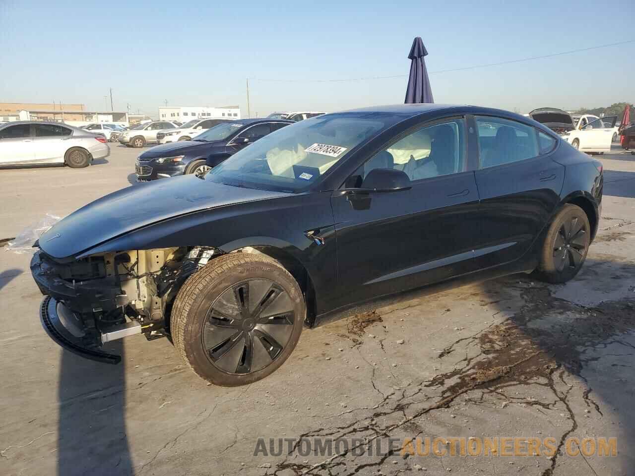 5YJ3E1EA7RF757837 TESLA MODEL 3 2024