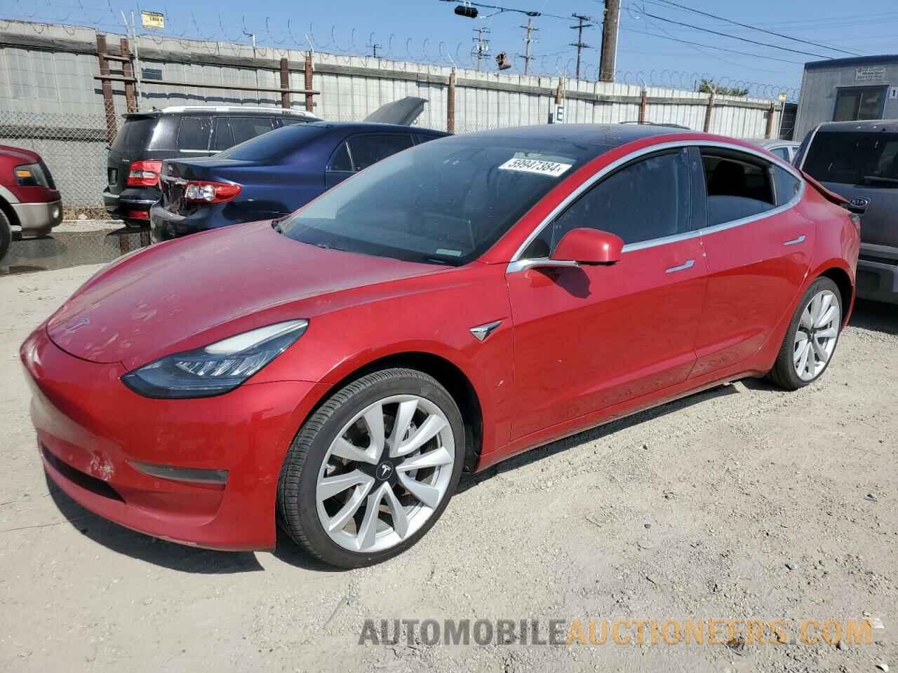 5YJ3E1EA8HF000475 TESLA MODEL 3 2017