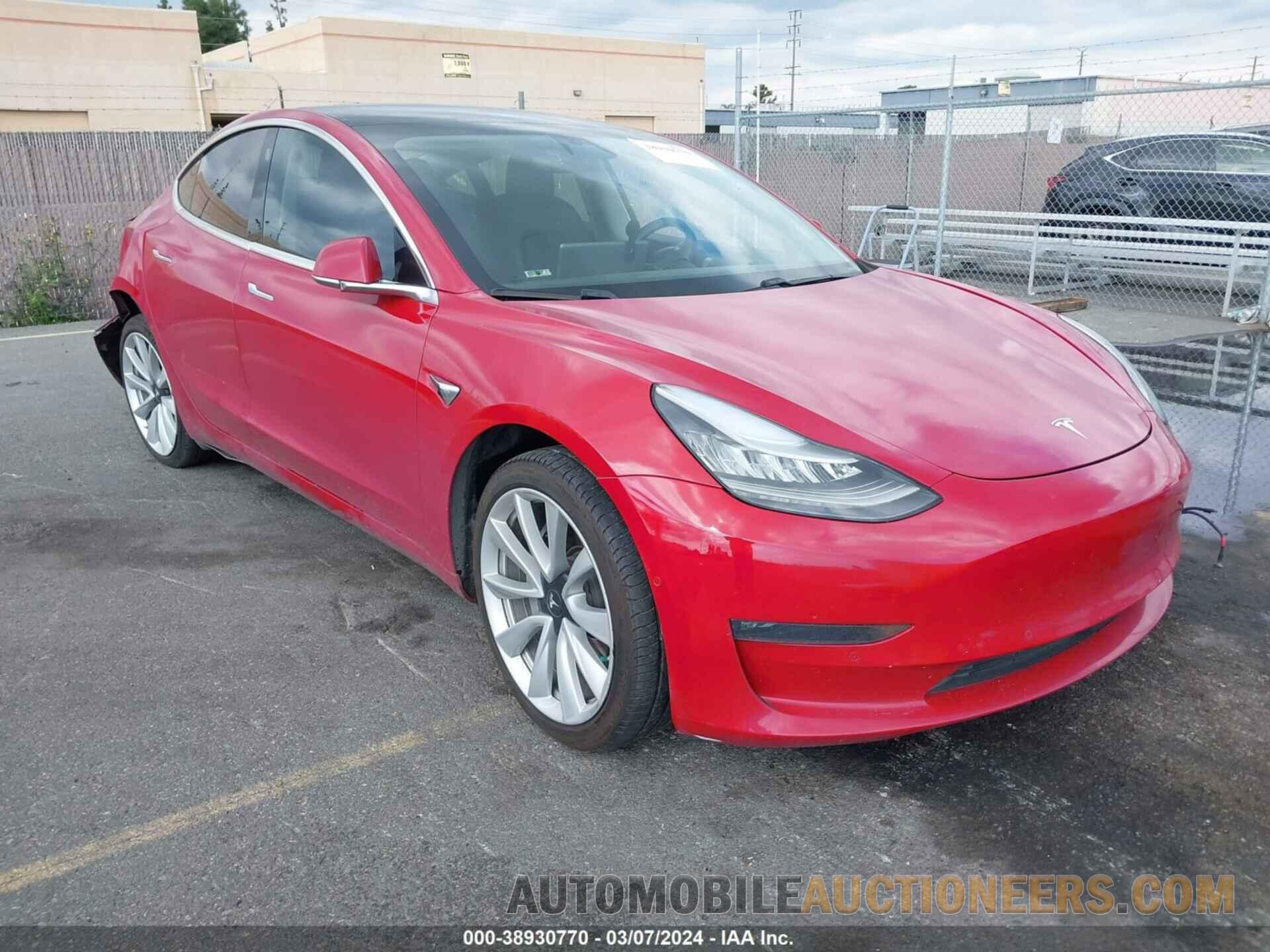 5YJ3E1EA8JF035796 TESLA MODEL 3 2018