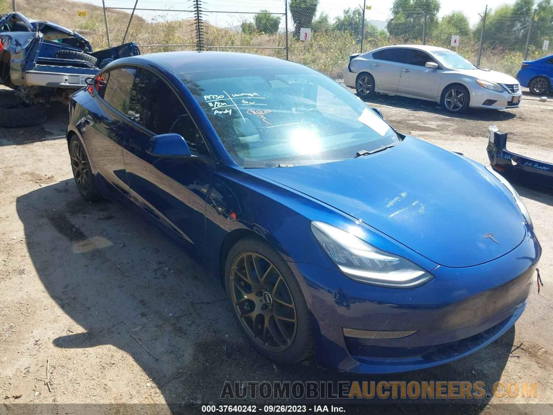 5YJ3E1EA8JF076610 TESLA MODEL 3 2018