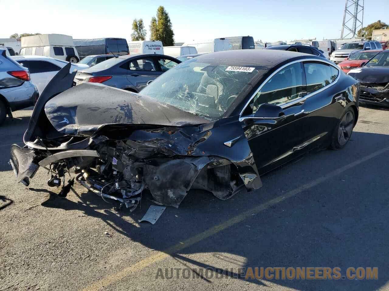 5YJ3E1EA8JF101411 TESLA MODEL 3 2018