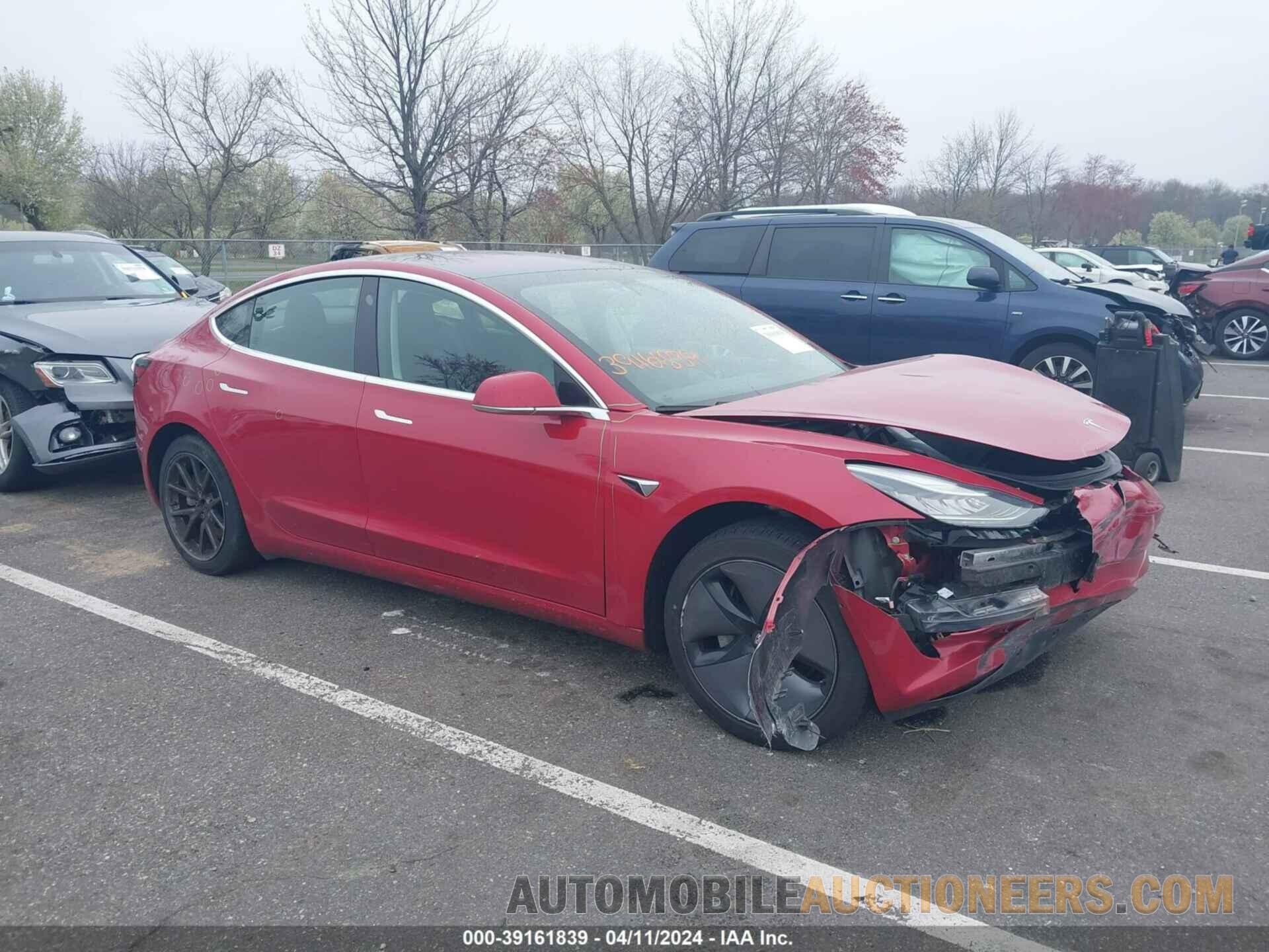 5YJ3E1EA8KF308396 TESLA MODEL 3 2019