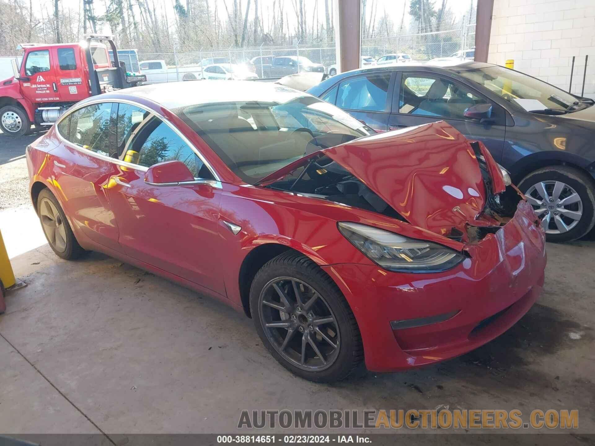 5YJ3E1EA8KF324338 TESLA MODEL 3 2019