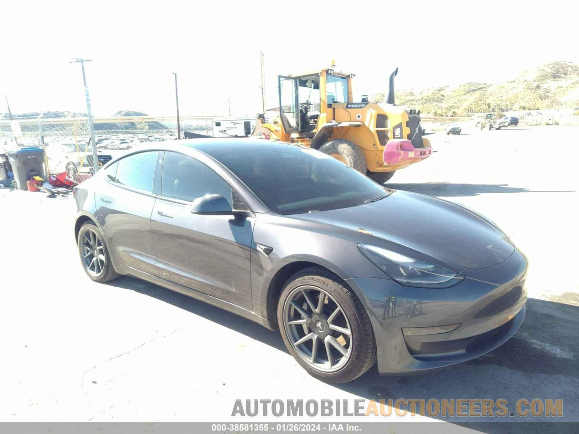 5YJ3E1EA8MF006268 TESLA MODEL 3 2021