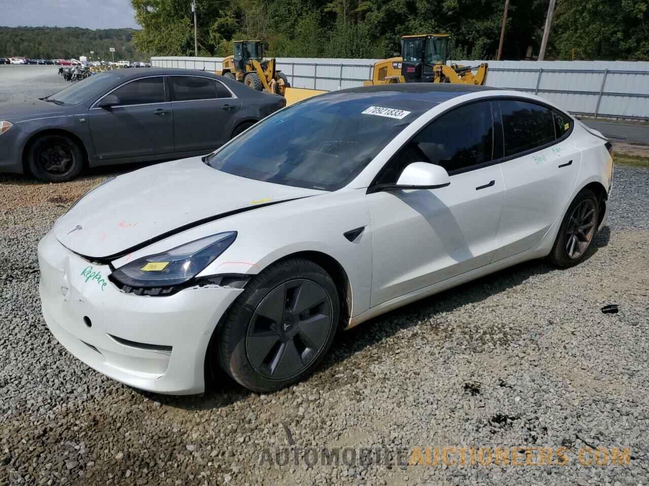 5YJ3E1EA8MF015794 TESLA MODEL 3 2021