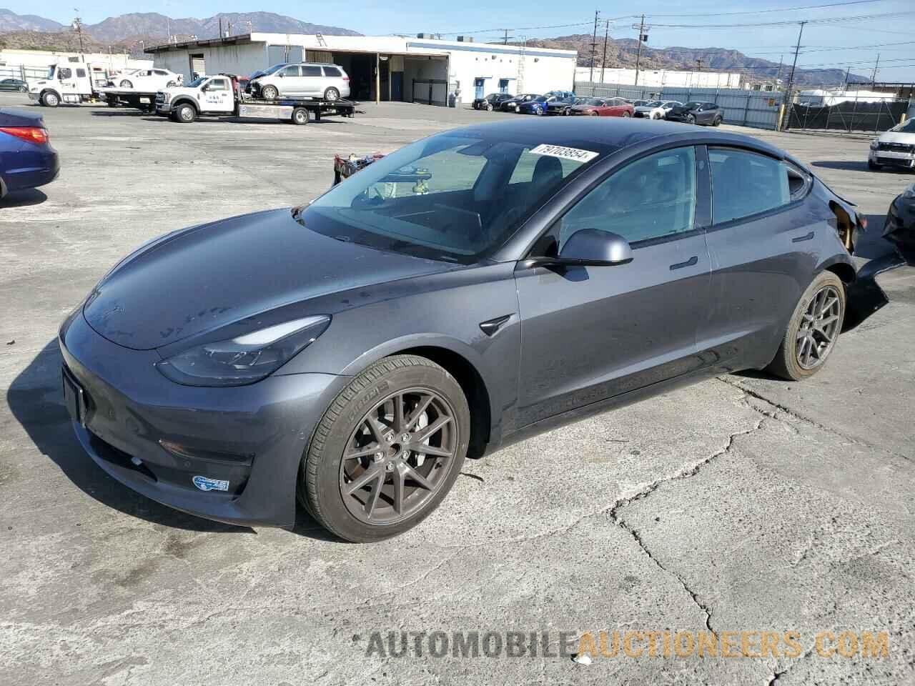 5YJ3E1EA8MF017738 TESLA MODEL 3 2021