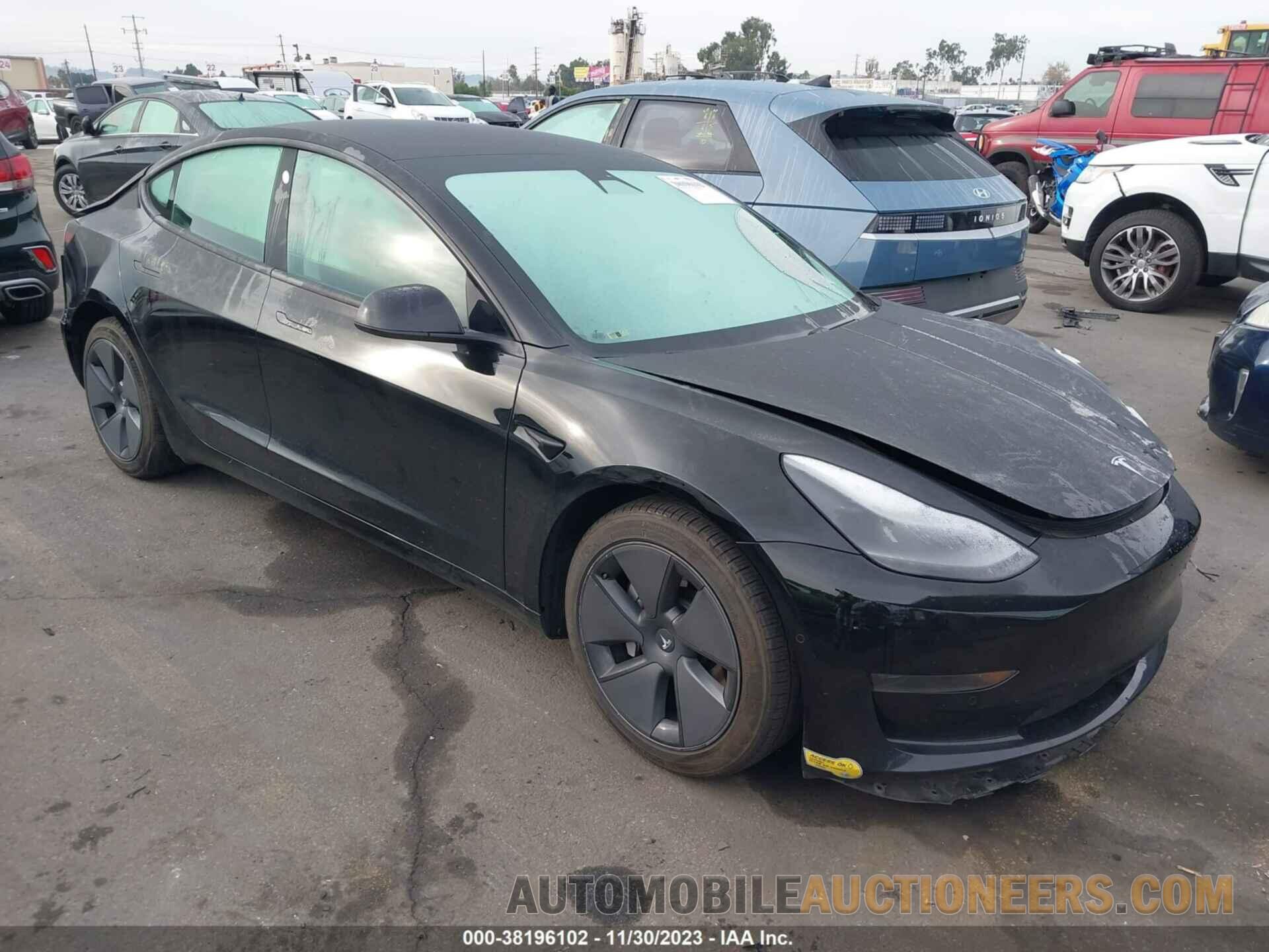 5YJ3E1EA8MF026858 TESLA MODEL 3 2021