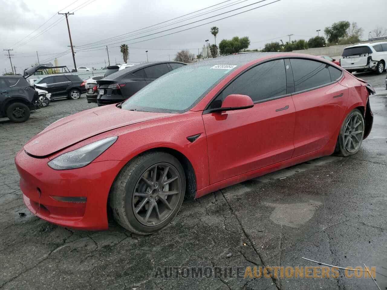 5YJ3E1EA8MF030229 TESLA MODEL 3 2021