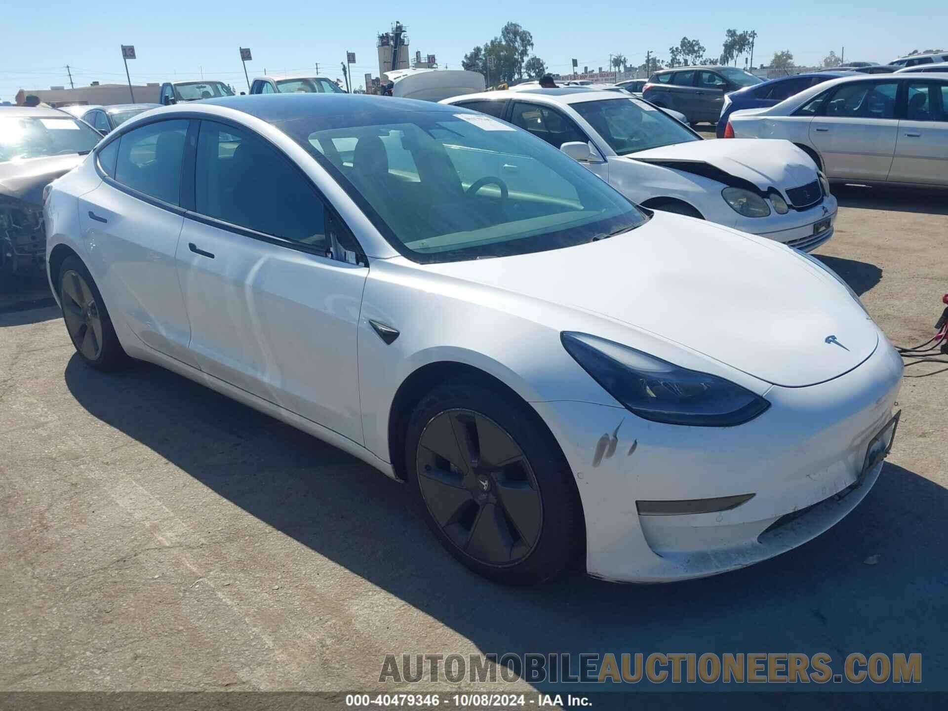 5YJ3E1EA8MF059133 TESLA MODEL 3 2021