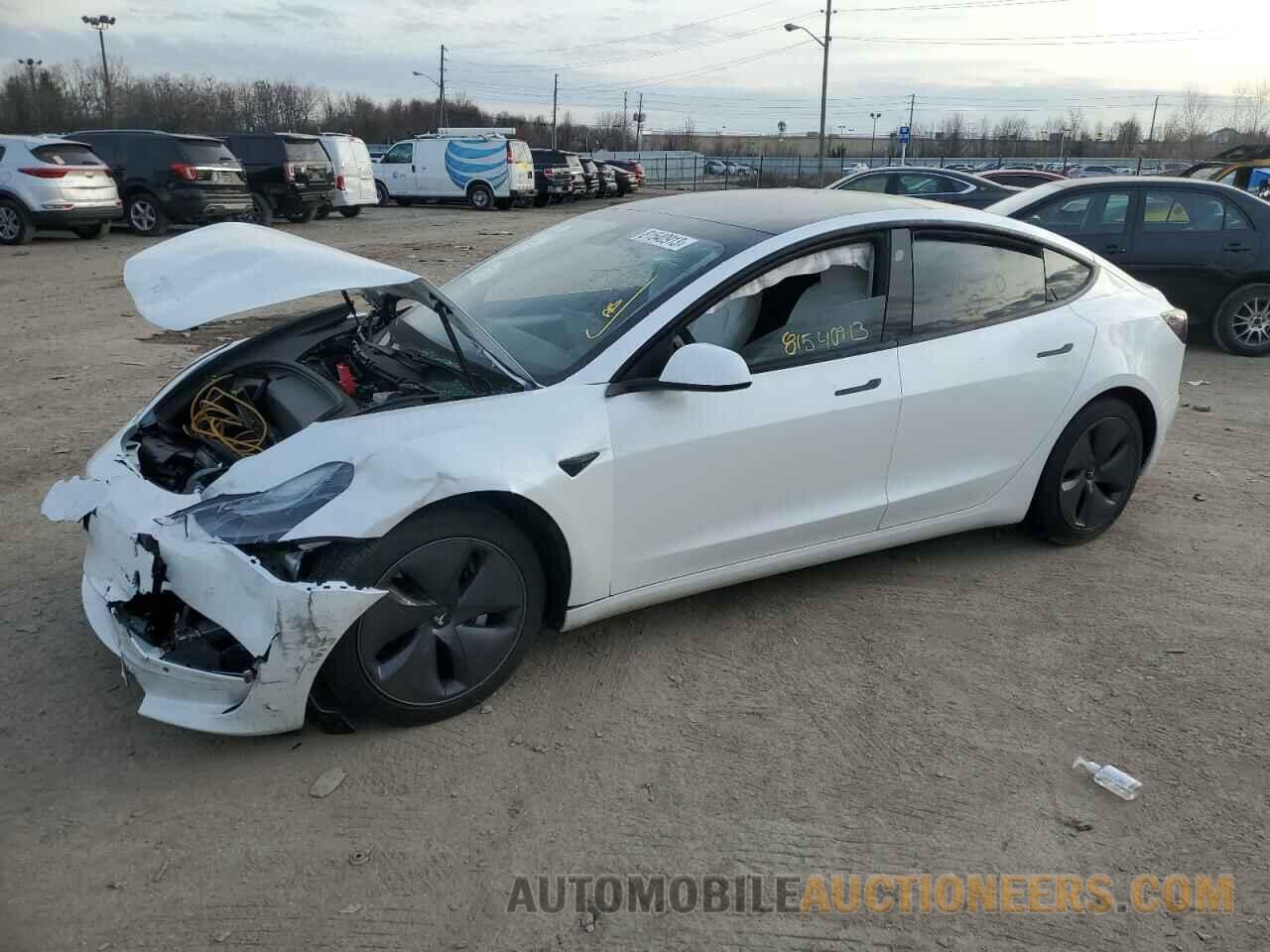 5YJ3E1EA8MF063070 TESLA MODEL 3 2021