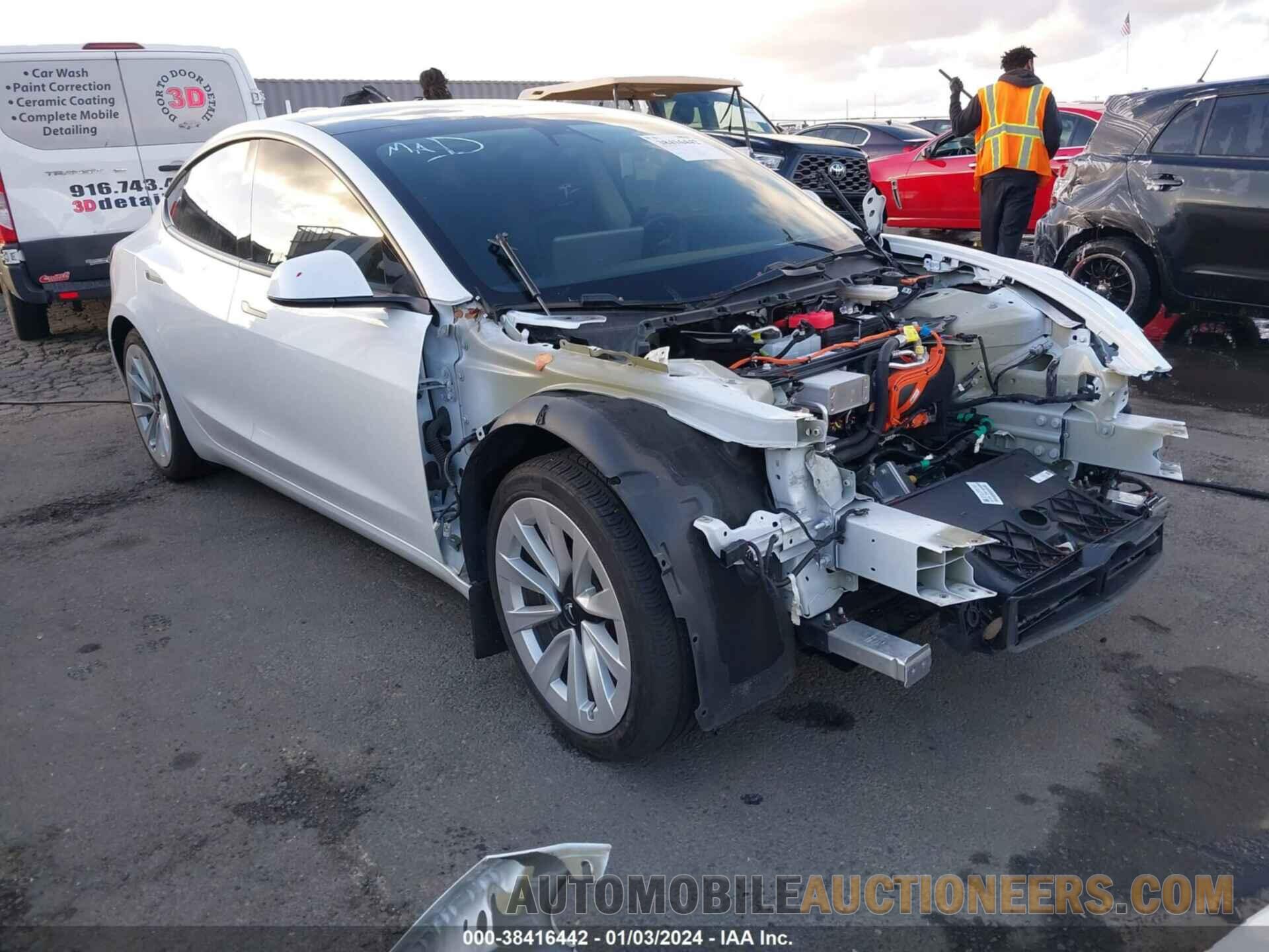 5YJ3E1EA8MF065935 TESLA MODEL 3 2021