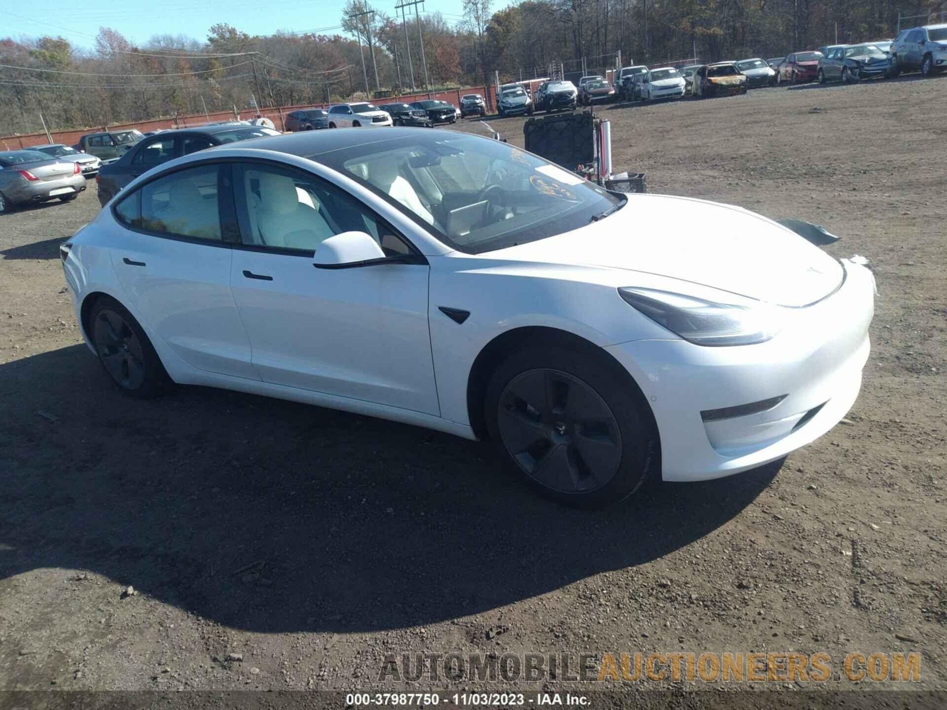 5YJ3E1EA8MF066034 TESLA MODEL 3 2021